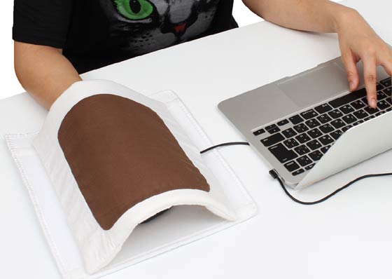Japanese Futon Usb Heated Mouse Hand Warmer Released Gadgets