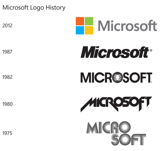 who designed the microsoft logo