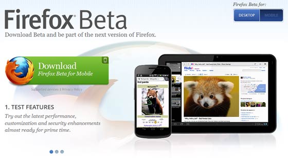 Firefox 19 Beta has built-in PDF viewer, additional ARMv6 support ...