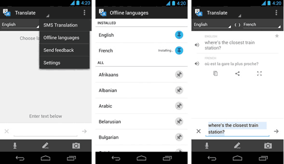 ... now supports offline language packs - Android - News - HEXUS.net