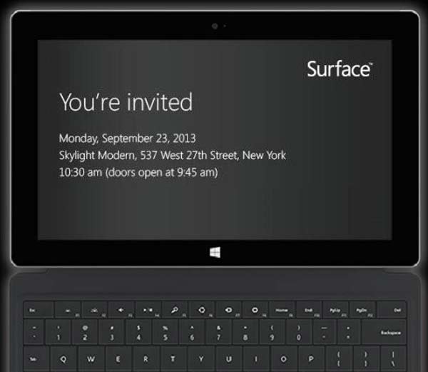 Microsoft Surface 2 Tablets To Launch On 23rd September Systems News Hexus Net