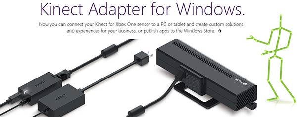 xbox 360 kinect to pc