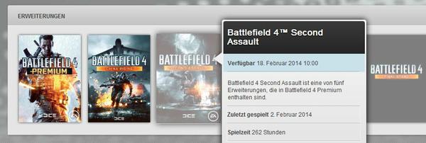 Battlefield 4: Premium Pack (DLC) DLC Origin digital for Windows