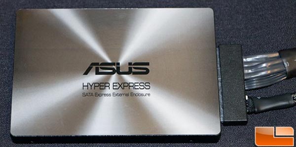 Asus Hyper Express Sata Express Enclosure Previewed Storage News