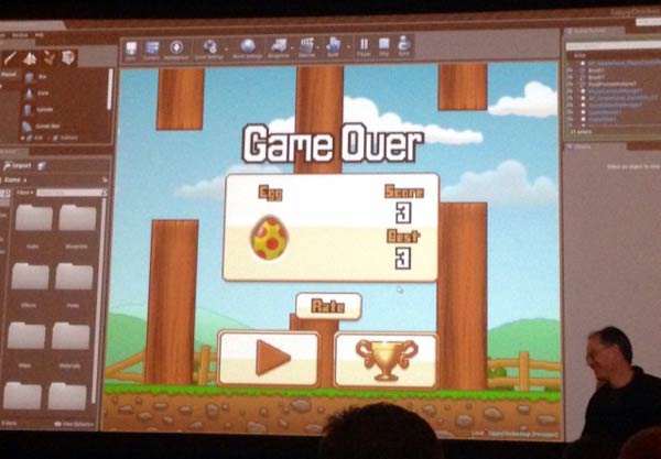 Create Flappy Bird in Unreal Engine without coding