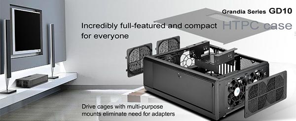 Silverstone Grandia GD09 and GD10 HTPC chassis to ship soon - Chassis -  News - HEXUS.net