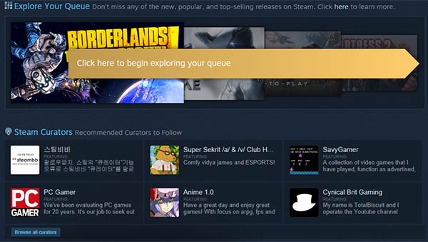 Steam Store Page May Need an Update