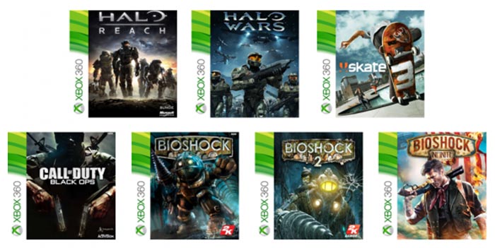 original xbox games compatible with 360