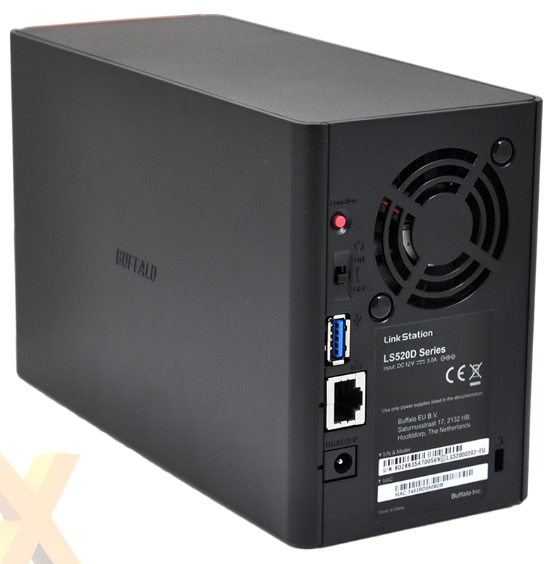 Buffalo LinkStation 220DE – NAS A 2 Baie Senza Dischi Con RAID 1, DLNA E Backup Per PC E Mac