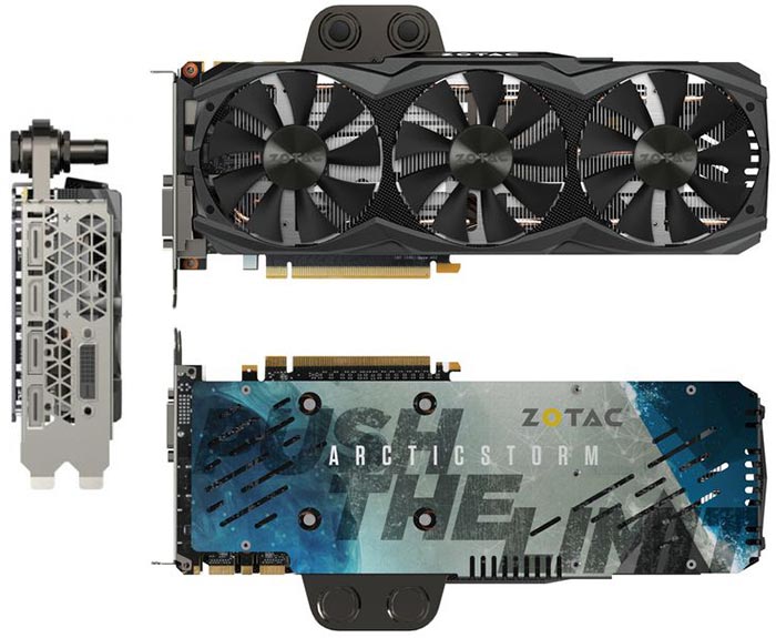 ZOTAC reveals ArcticStorm GeForce GTX Titan X - Graphics - News