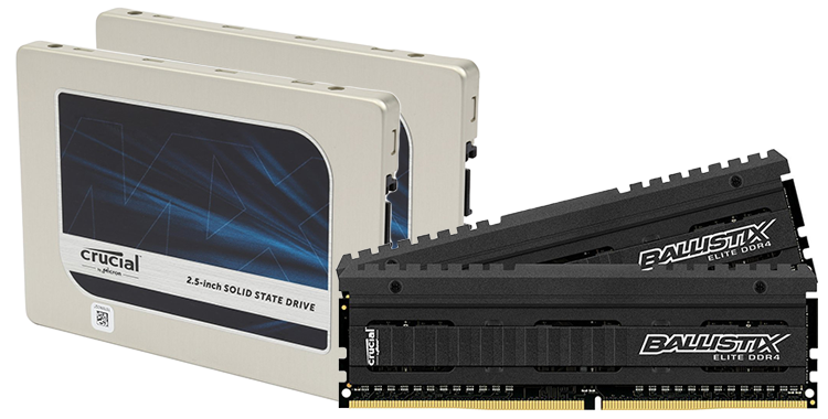 Win a DDR4 or SSD upgrade with Crucial (Worldwide Giveaway)