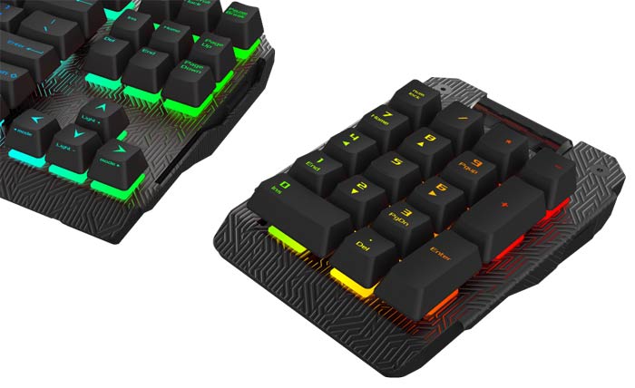 rog claymore numpad