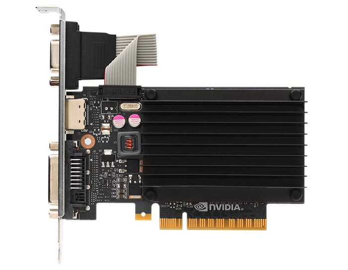 01G-P3-2710-KR - EVGA GeForce GT 710 1GB GDDR3 64-Bit PCI-Express 2.0 Video  Graphics Card