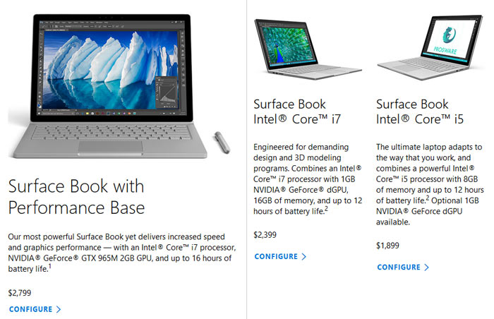 Microsoft Unveils The Surface Book I7 With Performance Base Laptop News Hexus Net