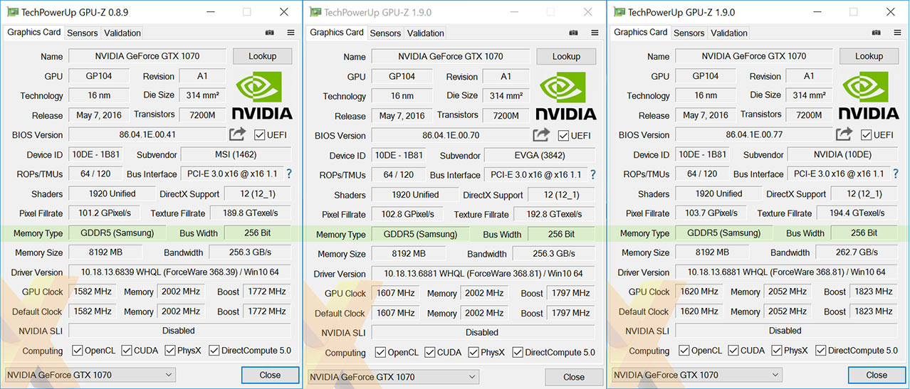 Geforce bios online update