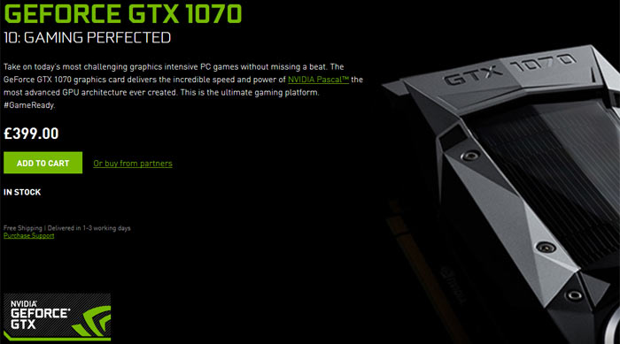 Gtx 1070 best sale bios update