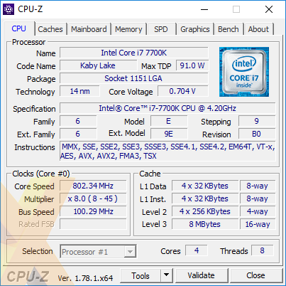 Review: Intel Core i7-7700K (14nm+ Kaby Lake) - CPU - HEXUS.net