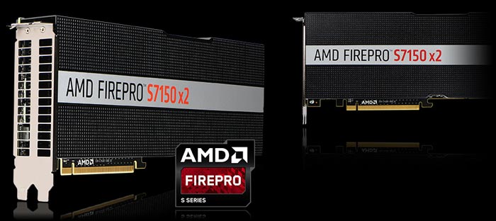 AMD FirePro S7150 and S7150 X2 offer 