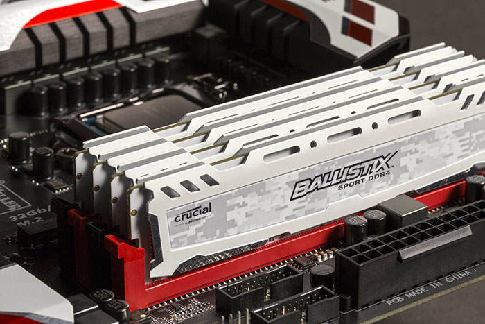 Crucial ballistix sport on sale lt ddr4 3200