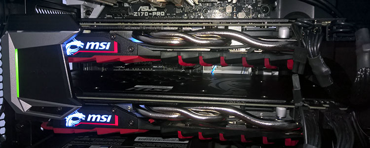 Review Msi Geforce Gtx 1070 Gaming X In Sli Graphics Hexus Net