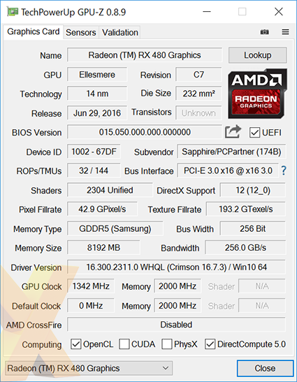 Rx 480 nitro online 4gb