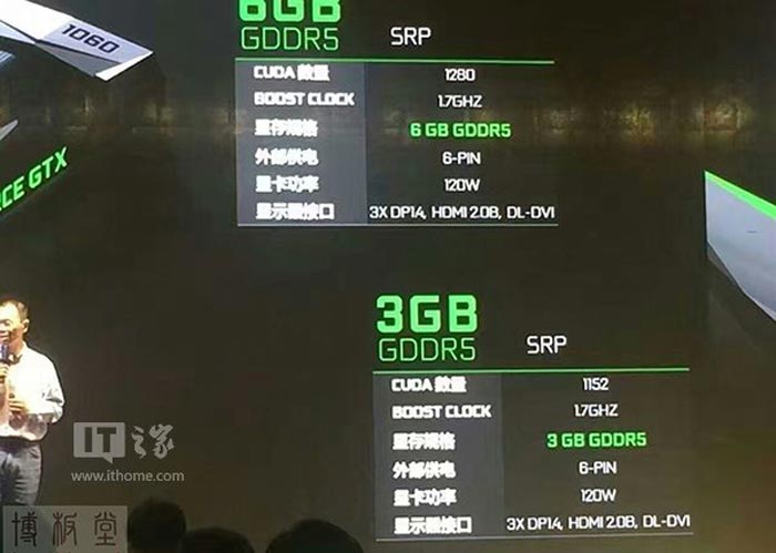 1060 3gb online specifications