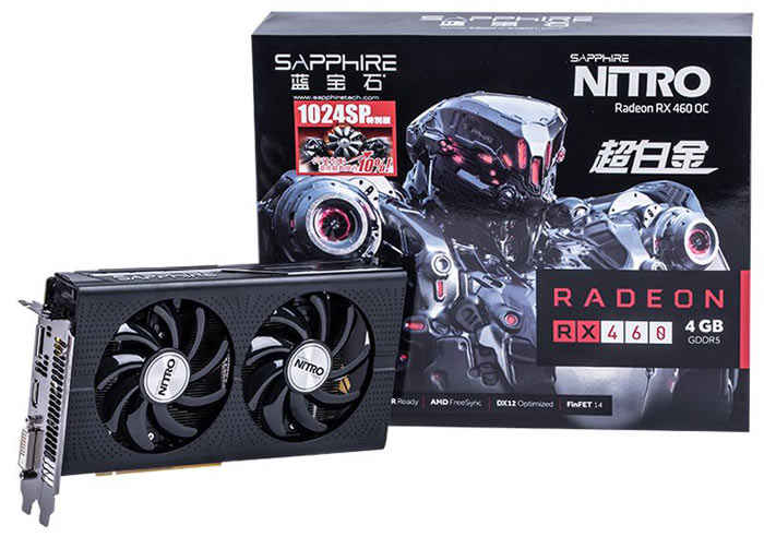 Sapphire Radeon Rx 460 100409 2gocl Video Card Newegg Com