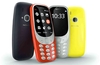 Nokia 3310 re-introduced as a colourful curvy candy bar phone