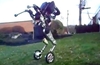 Boston Dynamics Handle, bipedal wheeled robot, spins and leaps