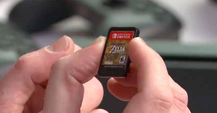 Nintendo Switch cartridges are designed to taste bad Hardware