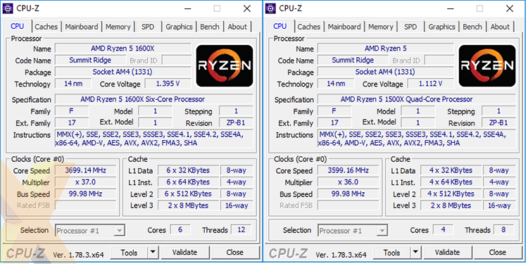 Review AMD Ryzen 5 1500X and Ryzen 5 1600X 14nm Zen CPU