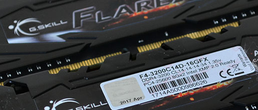 Review: G.Skill Flare X 16GB DDR4-3200 (F4-3200C14D-16GFX) - RAM
