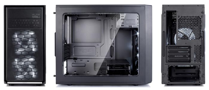 Fractal Design Focus G Mystic Red ATX Mid Tower Computer Case