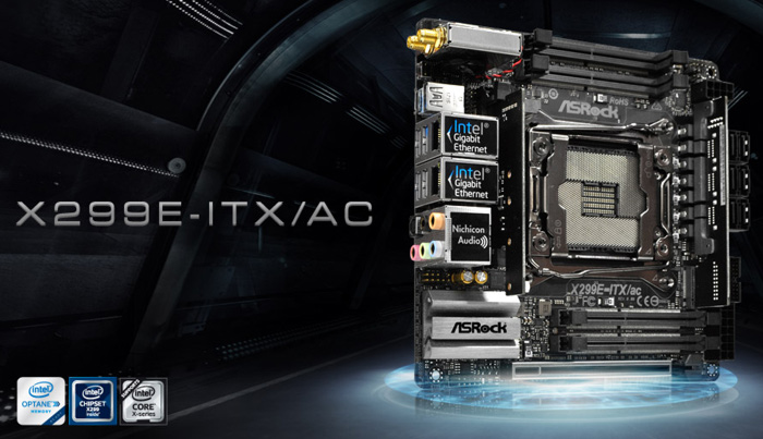 ASRock Mini-ITX motherboards for Intel 