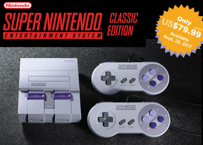 nintendo snes classic 2x controller