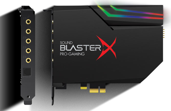 Creative Sound BlasterX AE-5 RGB soundcard launched at E3