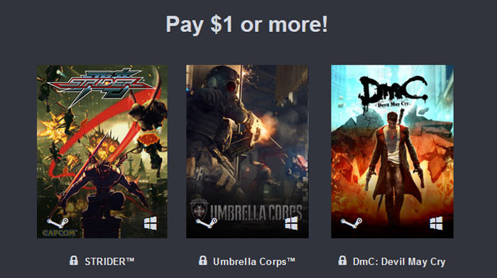 Pay Just $1 or More for the Humble Capcom Mega Bundle! - DailyGameDeals
