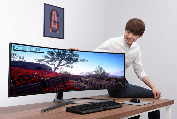 Samsung reveals world's largest gaming monitor, priced at $3,500