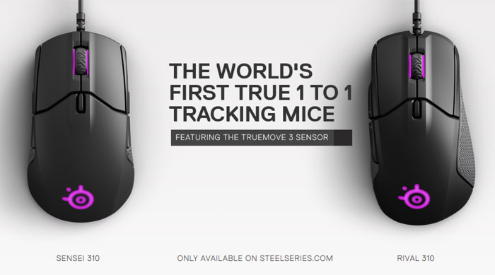 Accor hide salty SteelSeries launches pair of mice with TrueMove3 optical sensor -  Peripherals - News - HEXUS.net