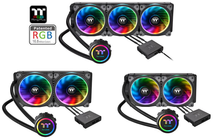 Thermaltake Floe Riing RGB TT Premium AiO coolers announced