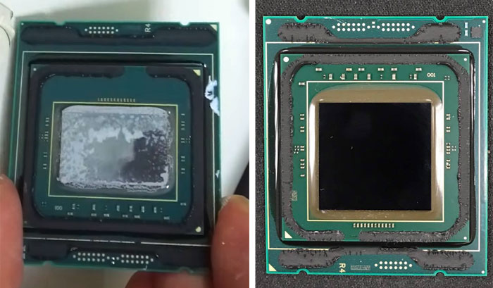 Intel Skylake-X Core i9-7920X delidding reveals large die - CPU