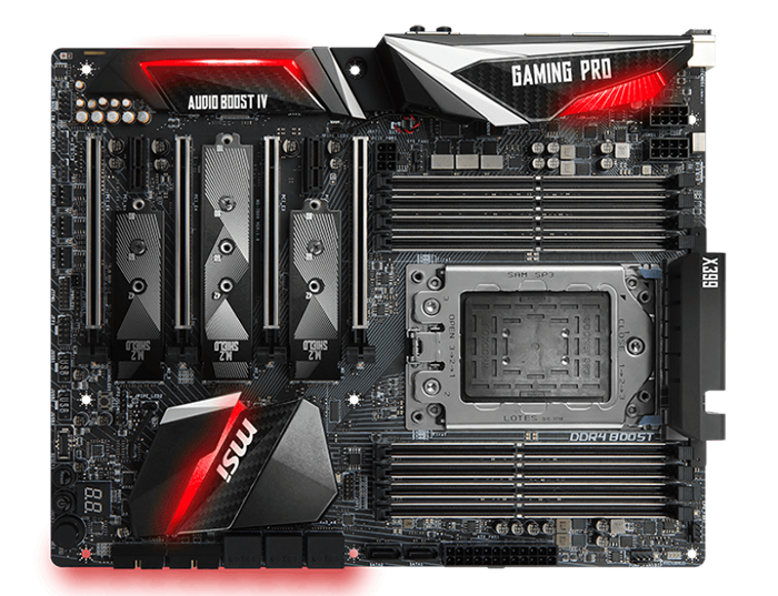 svømme skuffet tidsskrift Review: MSI X399 Gaming Carbon Pro AC - Mainboard - HEXUS.net