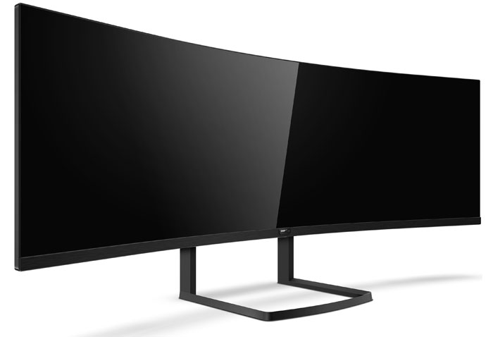 Philips 492P8 is a double-wide display