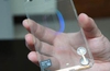 First video of the Polytron transparent smartphone