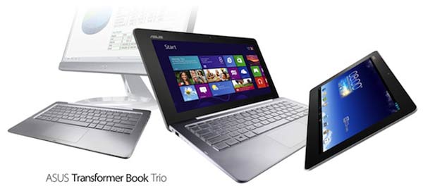 ASUS Transformer Book Trio with Windows 8 and Android - Systems - News ...