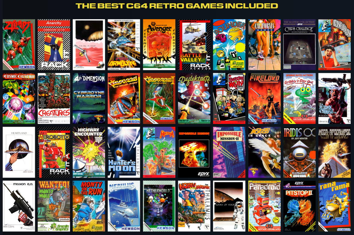 games for c64 mini