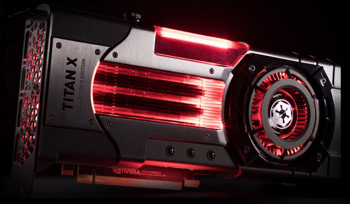 nvidia titan xp star wars galactic empire