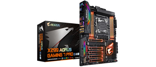 Gigabyte X299 AORUS Gaming 7 Pro motherboard unveiled - Mainboard