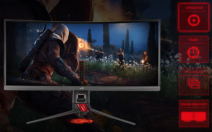 asus gaming monitor crosshair