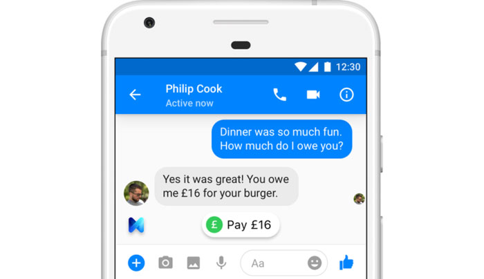 facebook messenger no payment option in settings